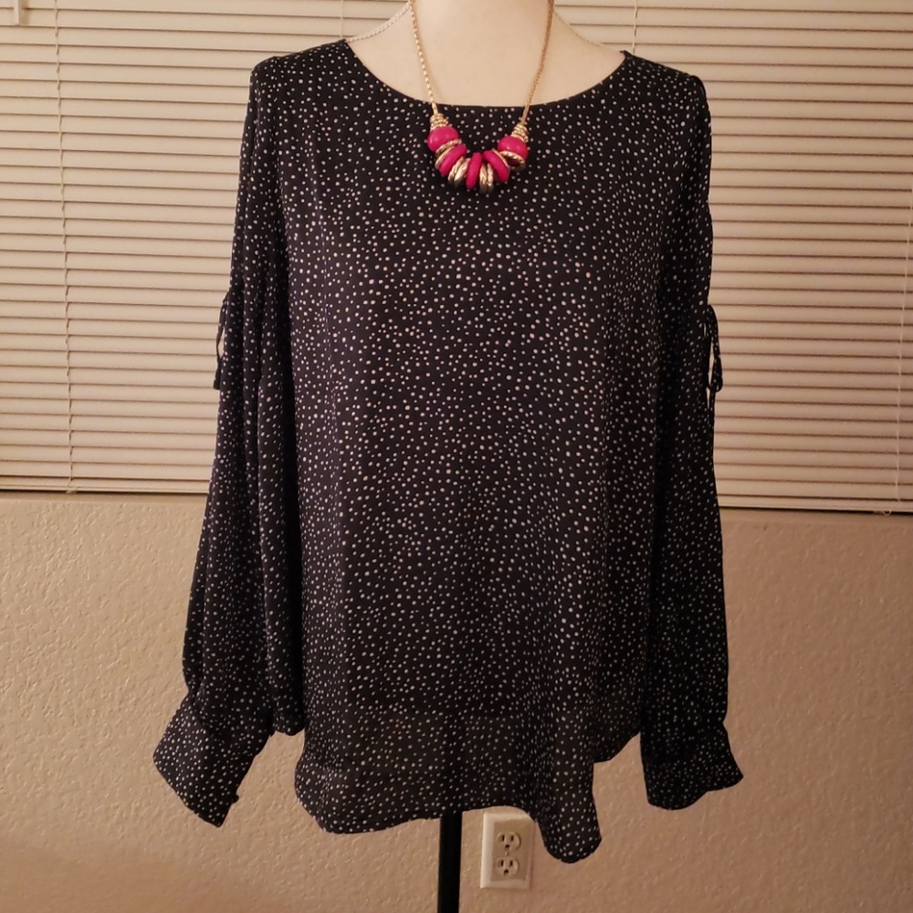 👚 Lane Bryant Long Sleeve COLD SHOULDER NWOT